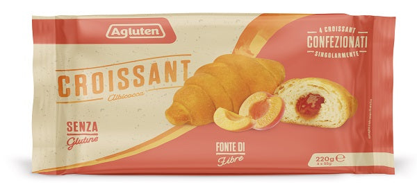 Agluten croissant albicocca 4 pezzi da 55 g — confronto prezzi