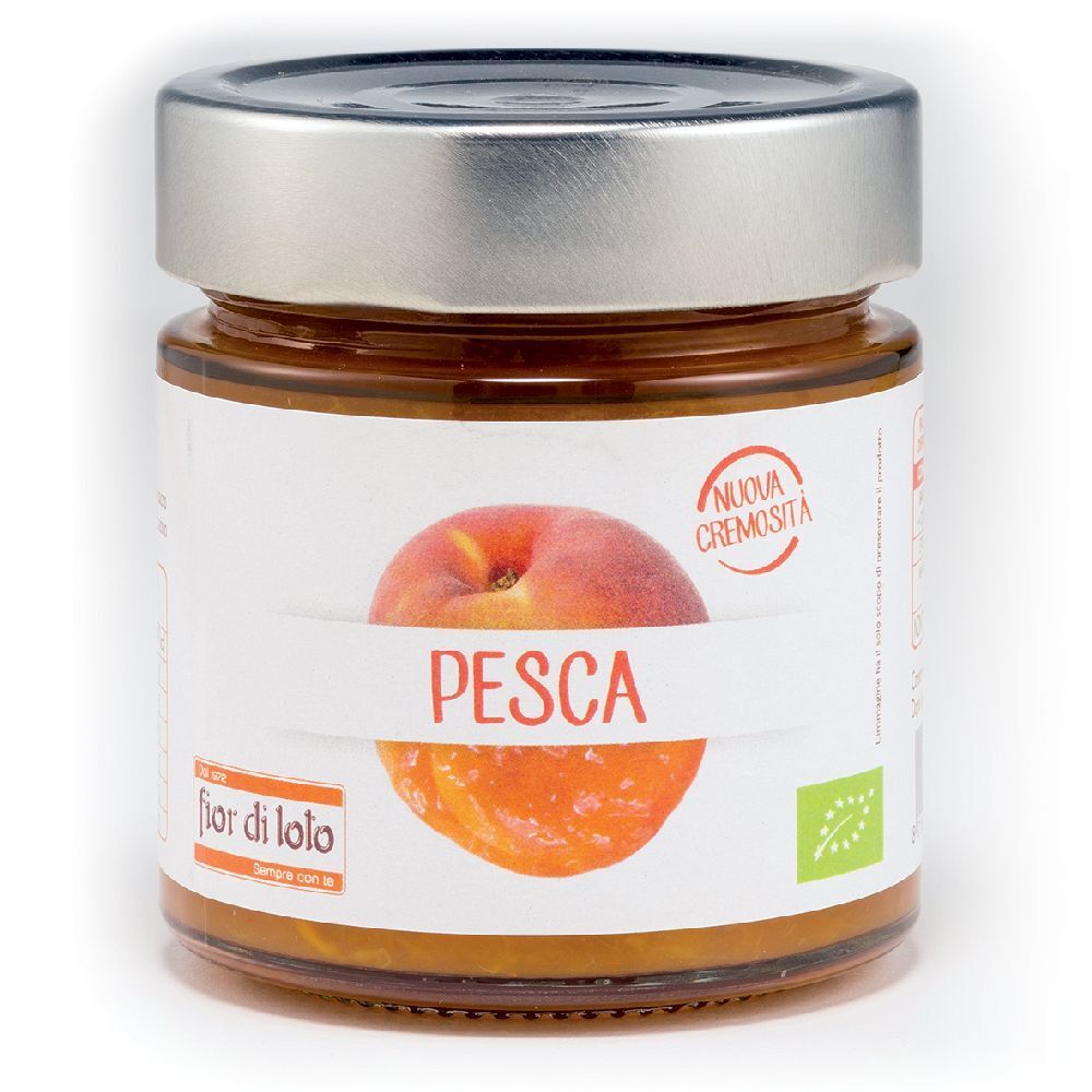 Fior Di Loto Composta Alla Pesca Biologica 250 g