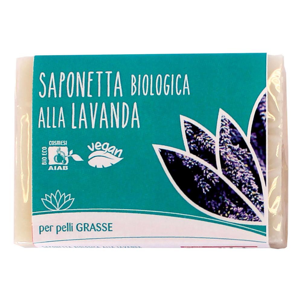 Fior di Loto Saponetta biologica alla lavanda - Sapone detergente per pelli miste e grasse, 100 g — confronto prezzi