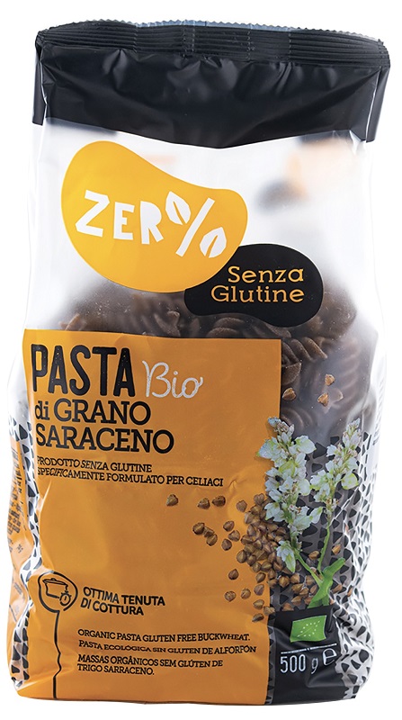 Fior Di Loto Zero% Glutine Fusilli di Grano Saraceno Bio Senza Glutine, 500g