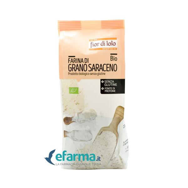 Fior di Loto Farina di Grano Saraceno Senza Glutine, 375g