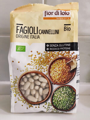 FAGIOLI CANELLINI ITA BIO400G