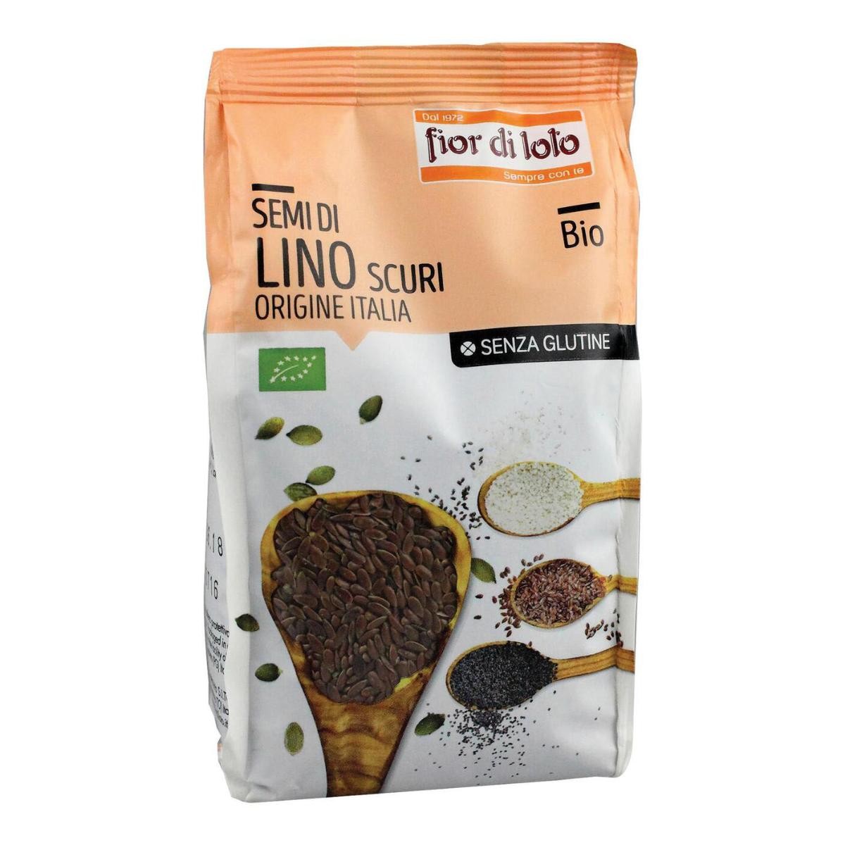 Semi Di Lino Scuri Italia Senza Glutine Bio 400 g Altro