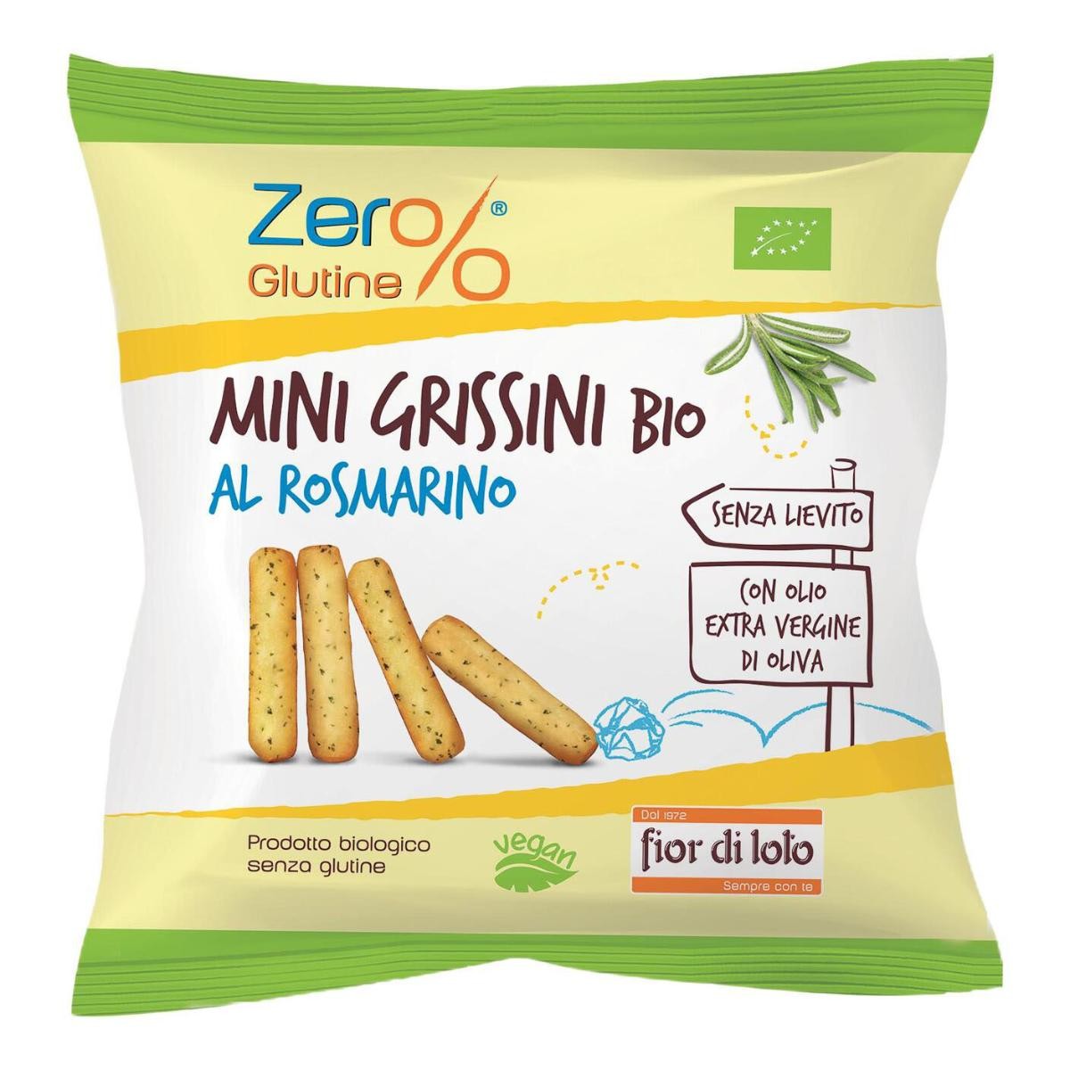 Mini grissini al rosmarino bio monoporzione 30 g — confronto prezzi