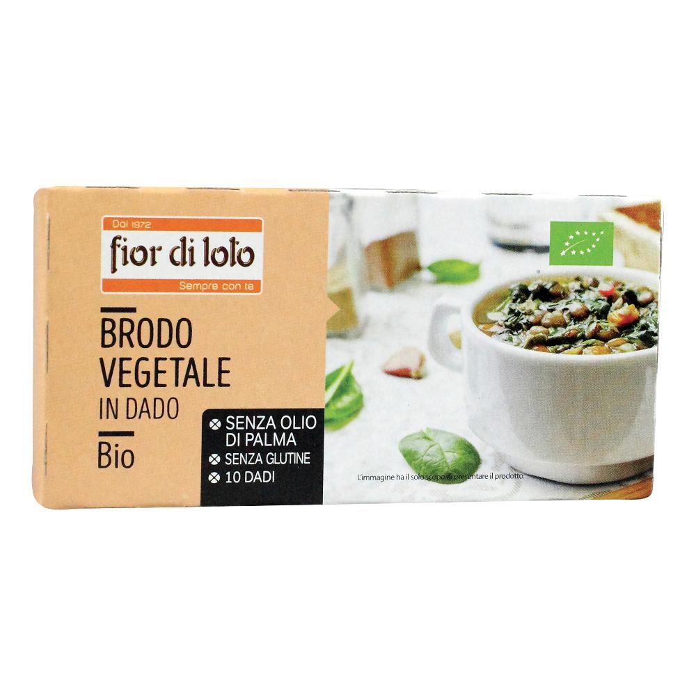 Fior di Loto Brodo Vegetale in Dado, 100g