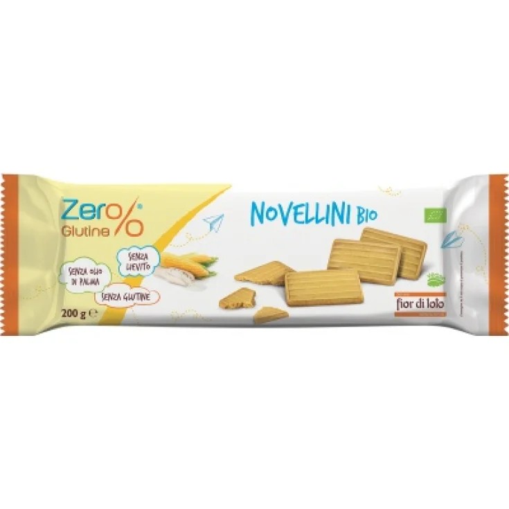 Zero% g novellini bio senza glutine 200 g