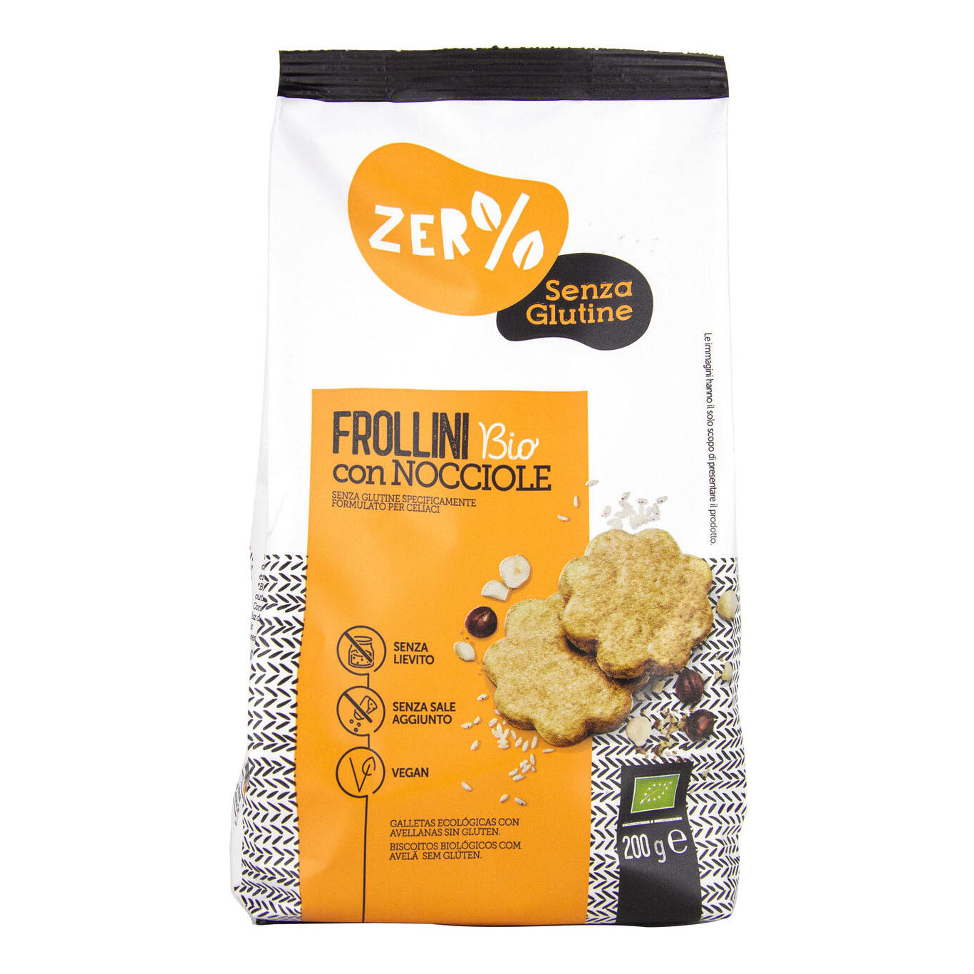 Zer%glutine frollini di riso con nocciole senza glutine 200 g — confronto prezzi