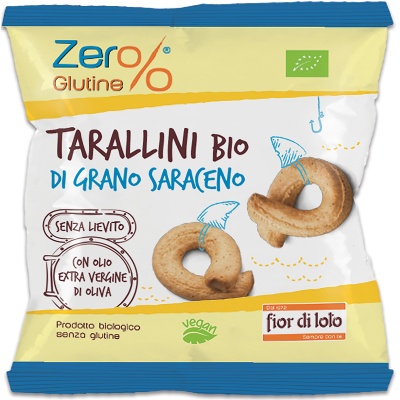 Zer% Glutine Tarallini Di Grano Saraceno 30 G g — confronto prezzi