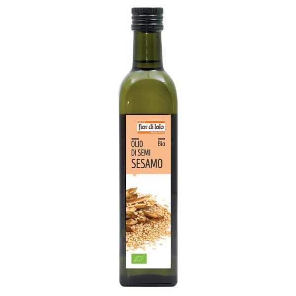 Fior Di Loto Olio Di Semi Di Sesamo Biologico 500 ml