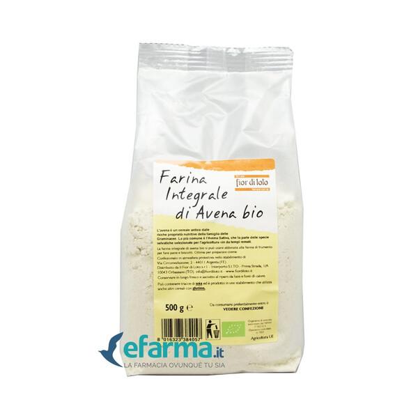 Fior Di Loto Farina Di Avena Integrale Biologica 500 g