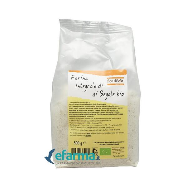 Fior Di Loto Farina Di Segale Integrale Biologica 500 g