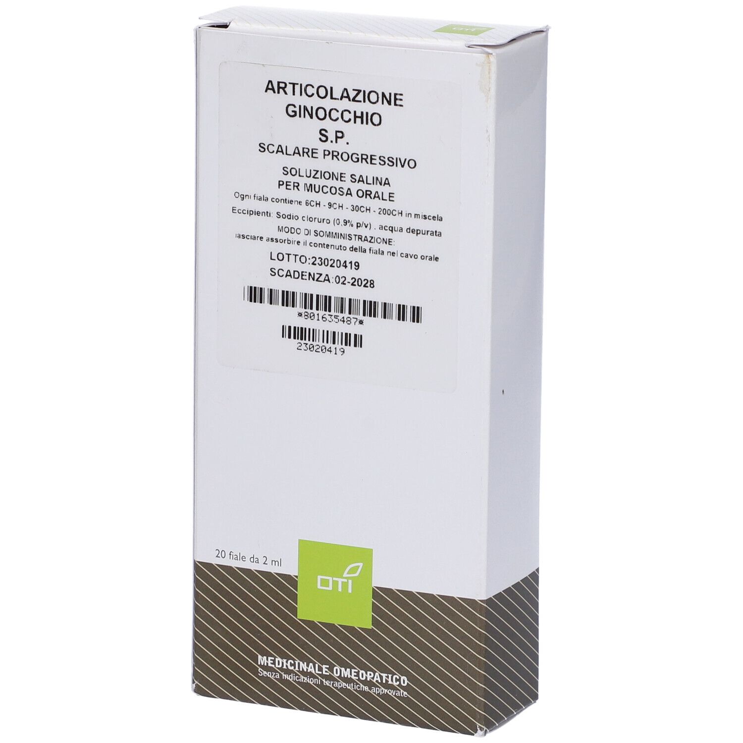 ARTICOLAZIONE GIN SP 20FISX2ML
