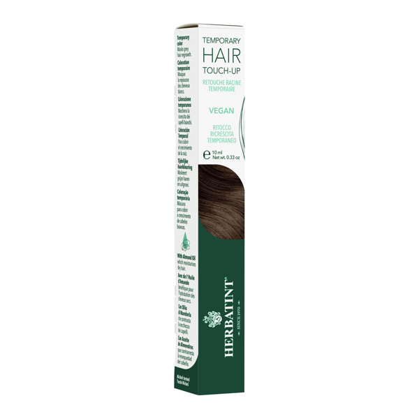 Herbatint Temporary Hair Touch-Up Castano Scuro Mascara Ritocco Ricrescita Capelli Temporaneo 10 ml