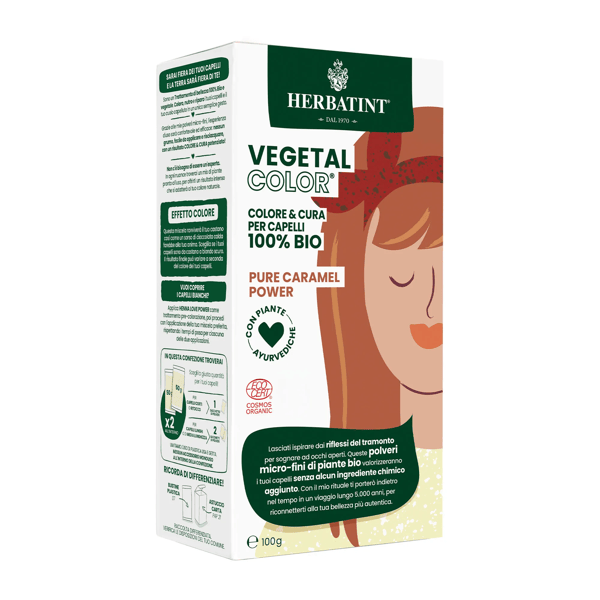Herbatint Vegetal Color Pure Caramel Power Caramello 100 g