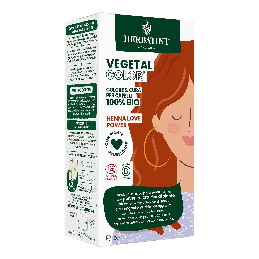 Herbatint Vegetal Color Colorazione Naturale Capelli Castani 100 gr