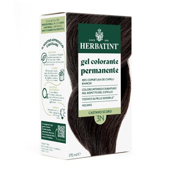 Herbatint Tintura Capelli Gel Permanente 3N Castano Scuro 170 ml — confronto prezzi