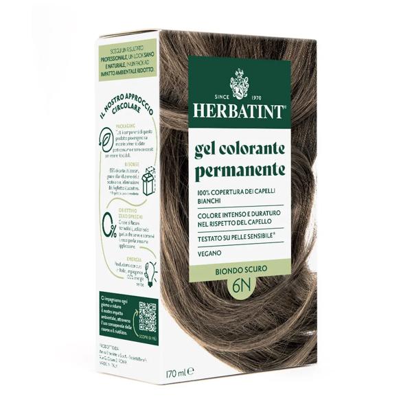 Herbatint Tintura Capelli Gel Permanente 6N Biondo Scuro 170 ml — confronto prezzi
