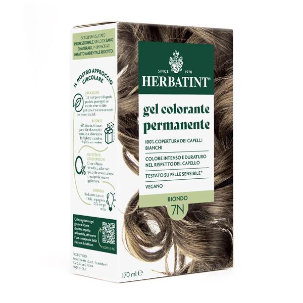 Herbatint Tintura Capelli Gel Permanente 7N Biondo 170 ml — confronto prezzi