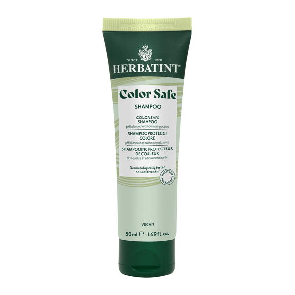 Herbatint Shampoo Color Safe per Capelli Colorati, formato da viaggio 50 ml