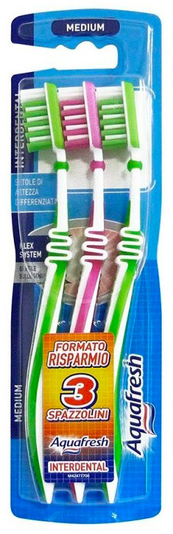 AQUAFRESH - SPAZZOLINI FLEX MAX X3