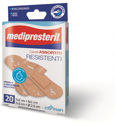 Medipresteril Cerotti Resistenti Assortiti 20 Pezzi — confronto prezzi