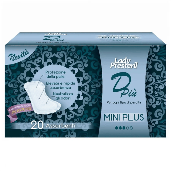 Lady Presteril Dpiu'm-plus20pezzi — confronto prezzi