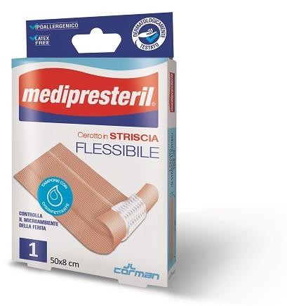 Medipresteril Cerotto in Striscia Flessibile 8 x 50cm 1 pz