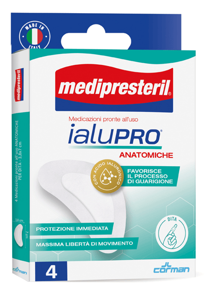 Medipresteril Ialupro 4 Cerotti Protettivi Ferite per Dita