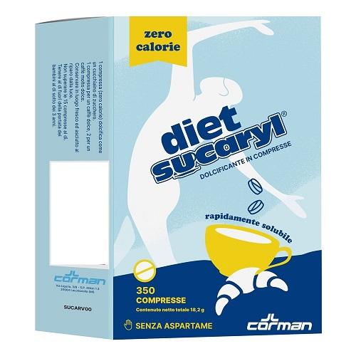 Diet Sucaryl Dolcificante 350 compresse Zero calorie e Senza Aspartame — confronto prezzi