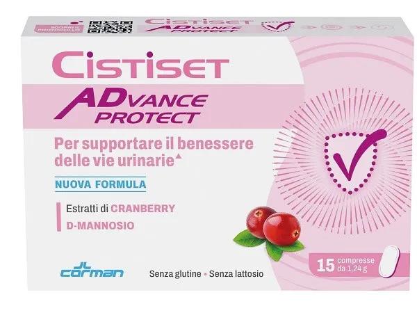 Cistiset Advance Protect Integratore Vie Urinarie 15 Compresse — confronto prezzi