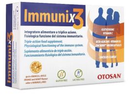 Immunix3 Otosan 40 Compresse Masticabili 36 g masticabili
