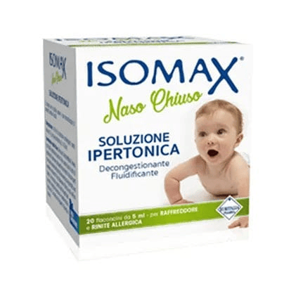 Isomax Naso Chiuso Soluzione Ipertonica 20 Flaconcini