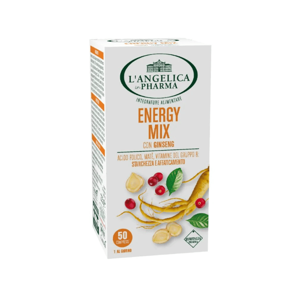L'Angelica Energy Mix Integratore per Stanchezza e Affaticamento con Ginseng 60 Compresse — confronto prezzi