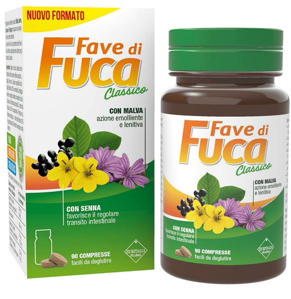 Fave di Fuca Classico Integratore per il Regolare Transito Intestinale 90 Compresse
