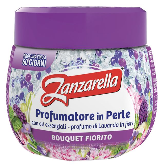 Coswell Zanzarella Ambiente - Profumatore Naturale Essenza Floreale, 170g