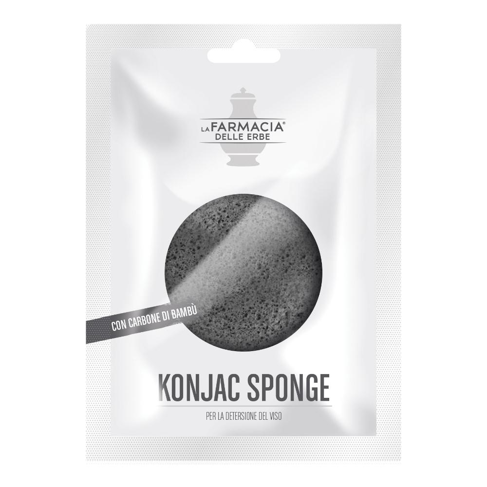Fde Konjac Sponge Carbone Bambu' 1 Pezzo St