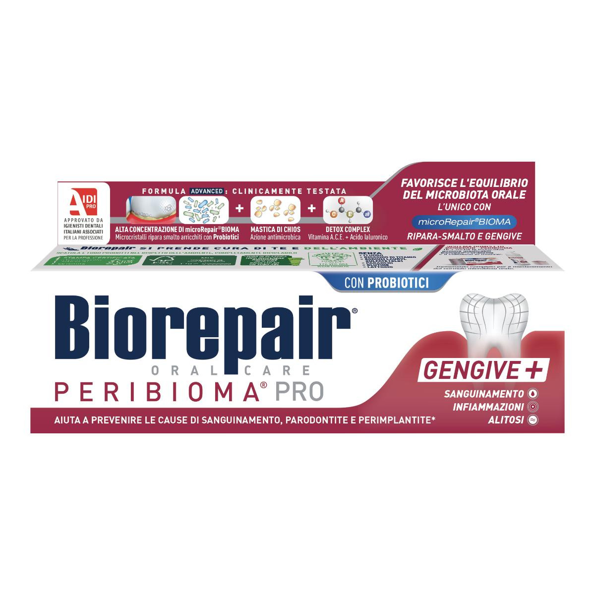 Biorepair peribioma dentifricio 75 ml