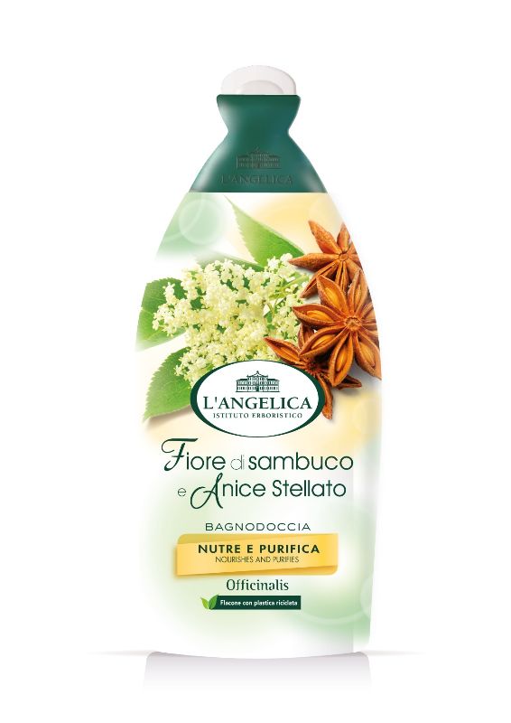L'Angelica - Bagnodoccia Al Fiore Di Sambuco E Anice Stellato 500 Ml — confronto prezzi