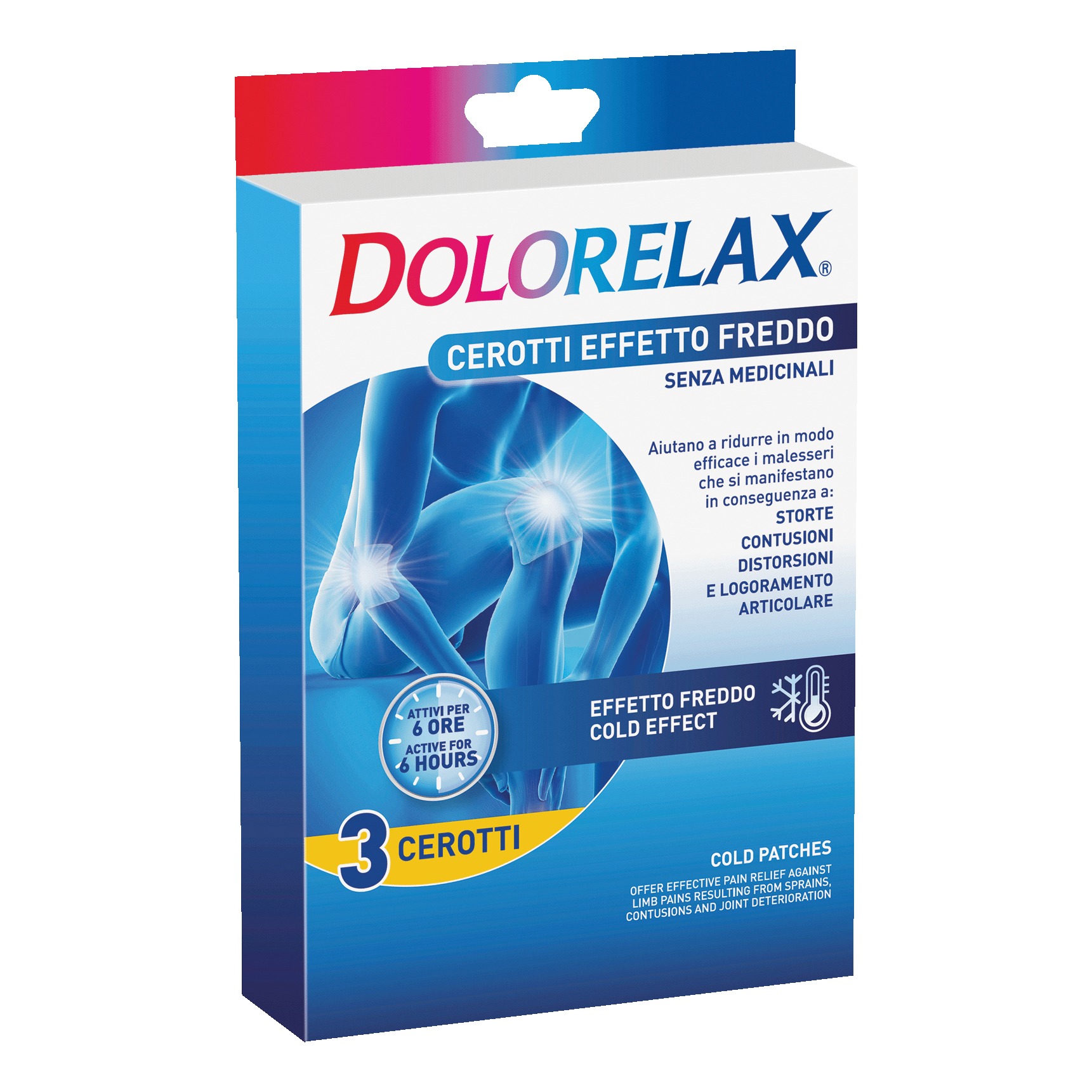Dolorelax Cerotti Effetto Freddo 1 pz Cerotto