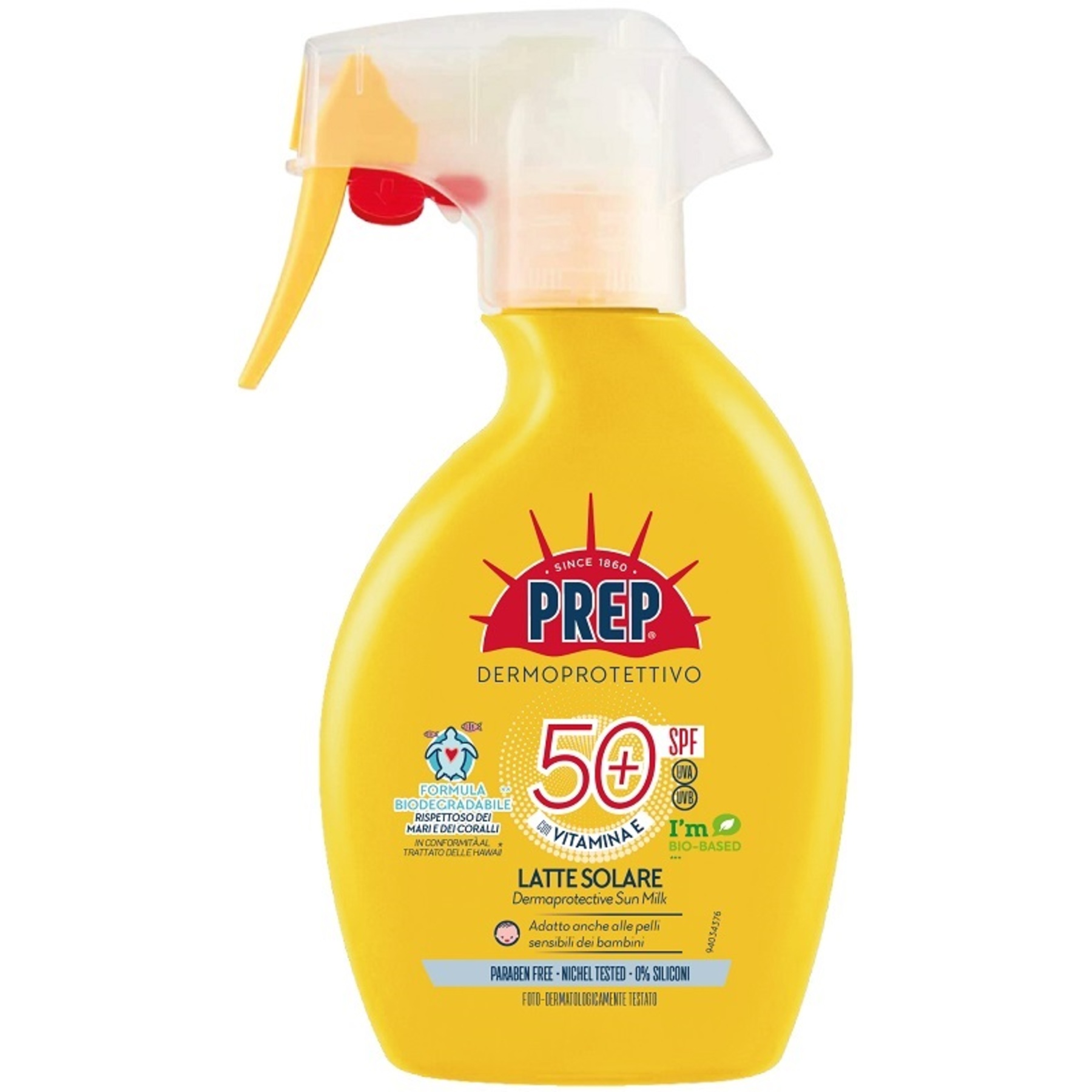 Prep Trigger Latte Solare Spray SPF 50+ 200 ml