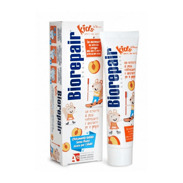 Biorepair Kids Dentifricio per Bambini 0-6 Gusto Pesca 50 ml