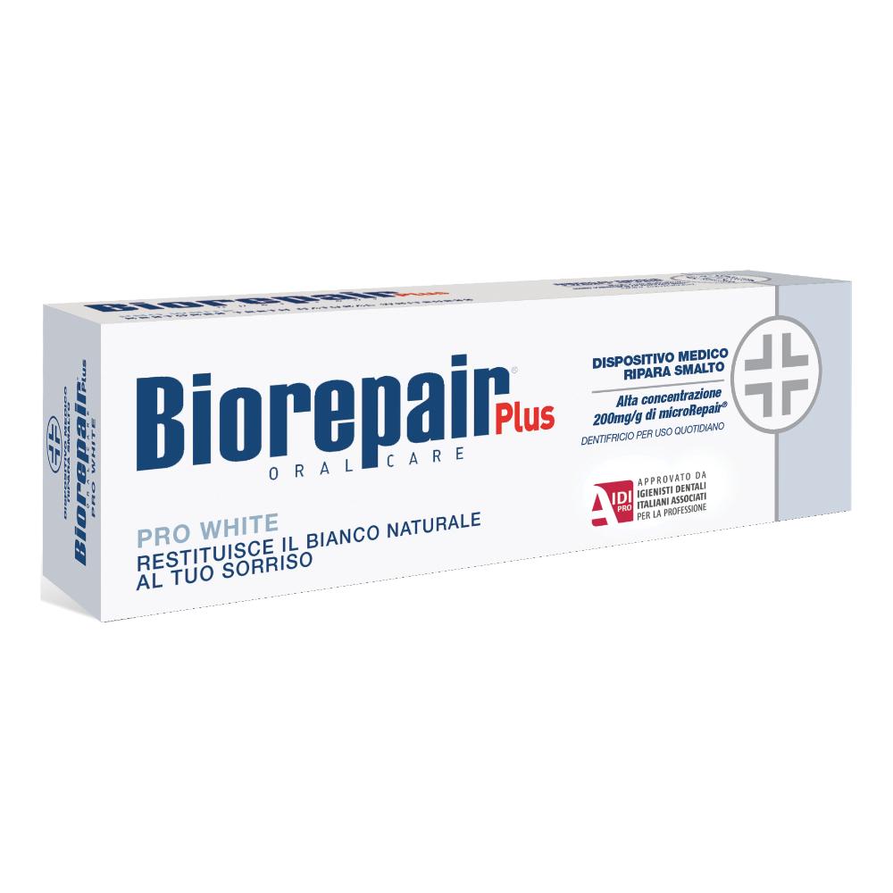 BIOREPAIR PLUS PRO WHITE 75 ML dentifricio protettivo e illuminante — confronto prezzi