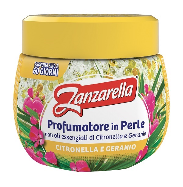 zanzarella perle citronella & geranio 170 perle
