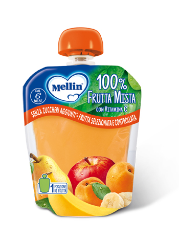 Mellin 100% frutta mista 90 g