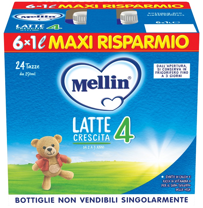 MELLIN 4 LATTE 6X1000ML — confronto prezzi