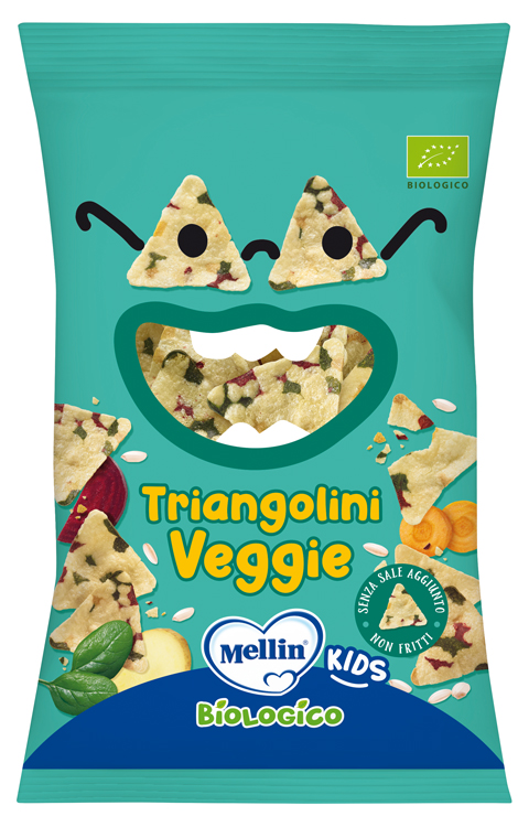 Mellin triangolini veggie 30 g
