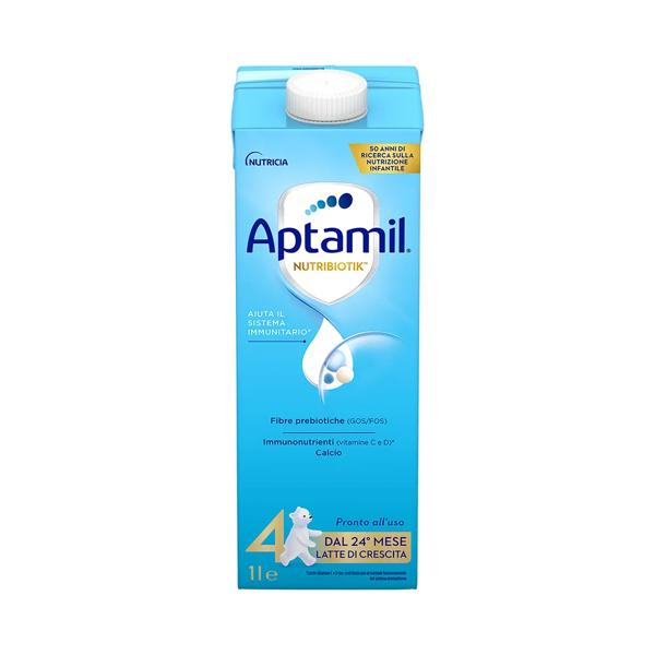 Aptamil 4, Latte di Crescita, Latte Liquido dal 24° al 36° Mese Compiuto, 1L — confronto prezzi