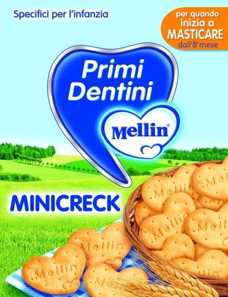 Mellin MiniCreck Merende E Biscotti 180 g