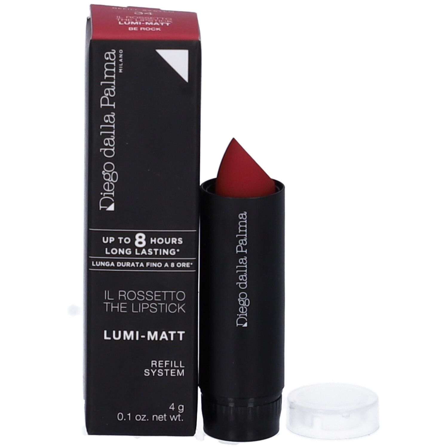 Diego Dalla Palma Il Rossetto Lumi-Matt Refill System Colore 34 Be Rock Bordeaux 4 g — confronto prezzi