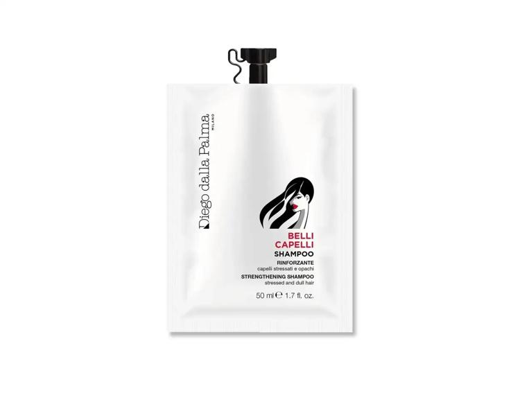 Diego Dalla Palma Shampoo Rinforzante 50 ml per Capelli Fragili e Danneggiati